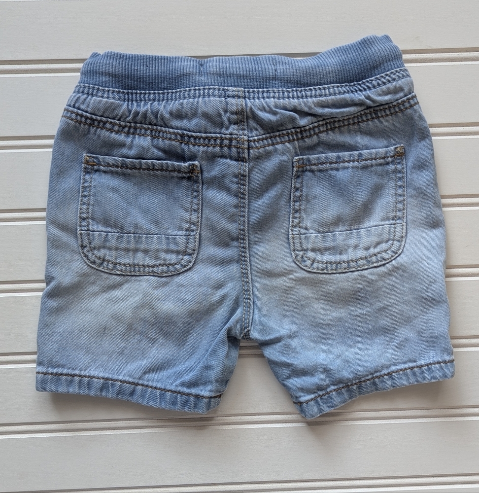 Zara Kids Light Blue Denim Shorts - Picture 3 of 3